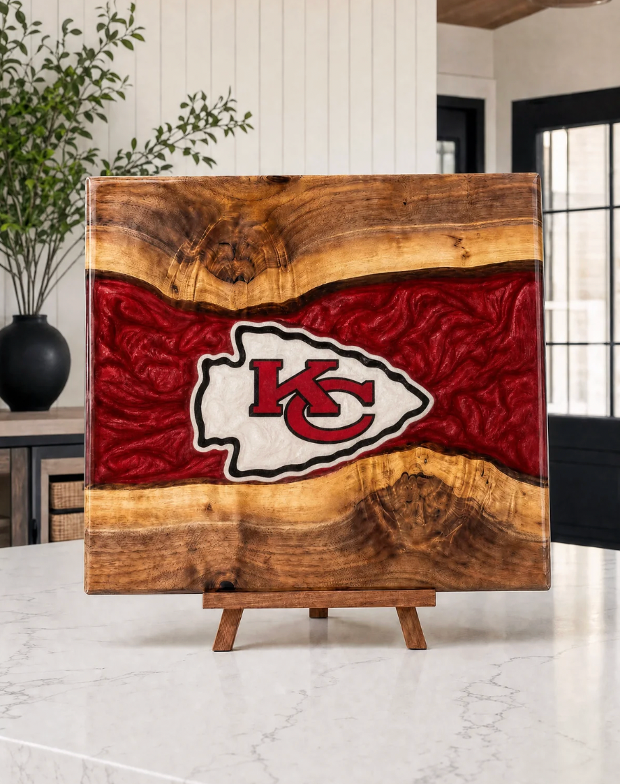 Handmade NFL Cutting Boards